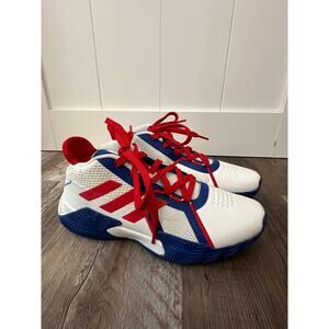 Adidas Court Vision 2.0 basketball sneakers Scarlet Collegiate Royal sz mens 7